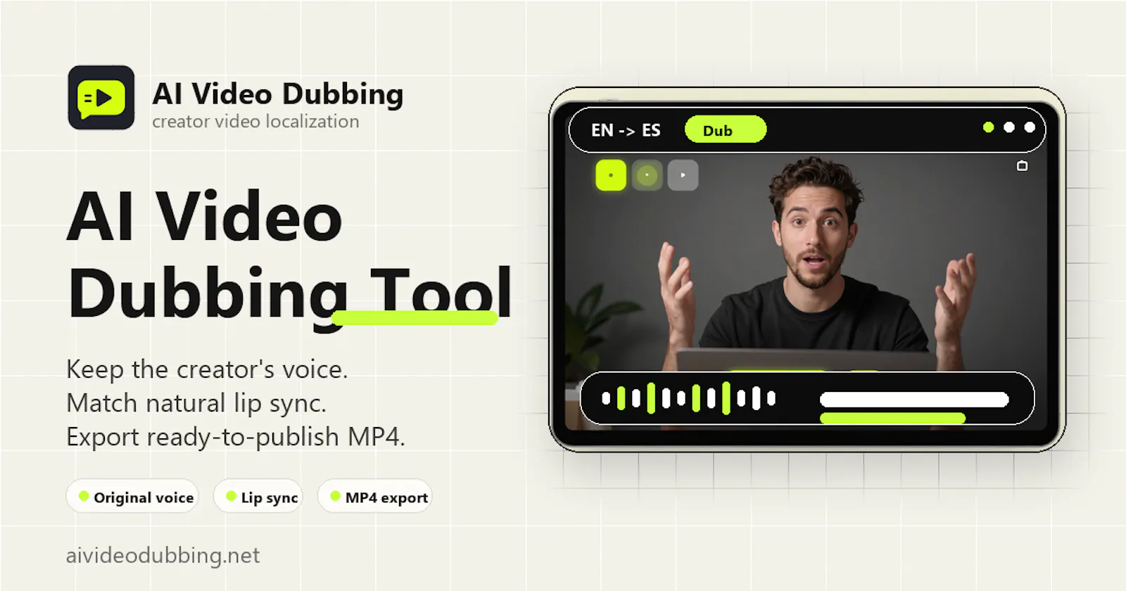 AI Video Dubbing screenshot 1