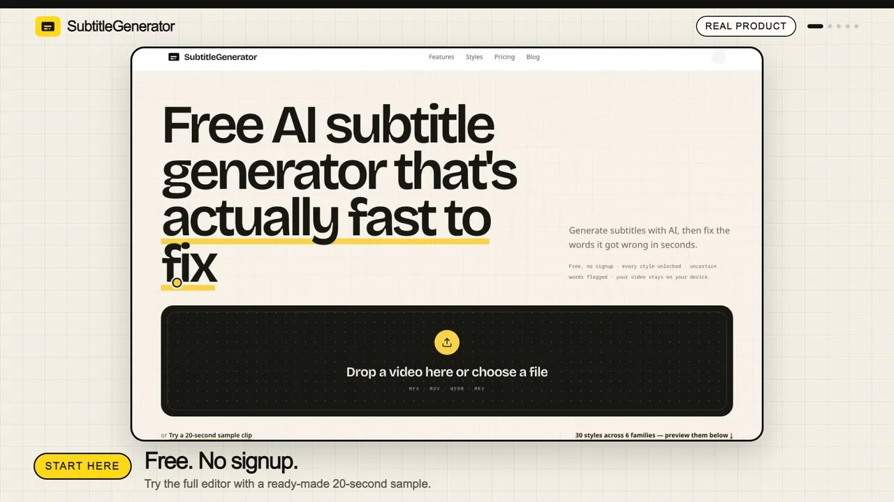 SubtitleGenerator gallery image