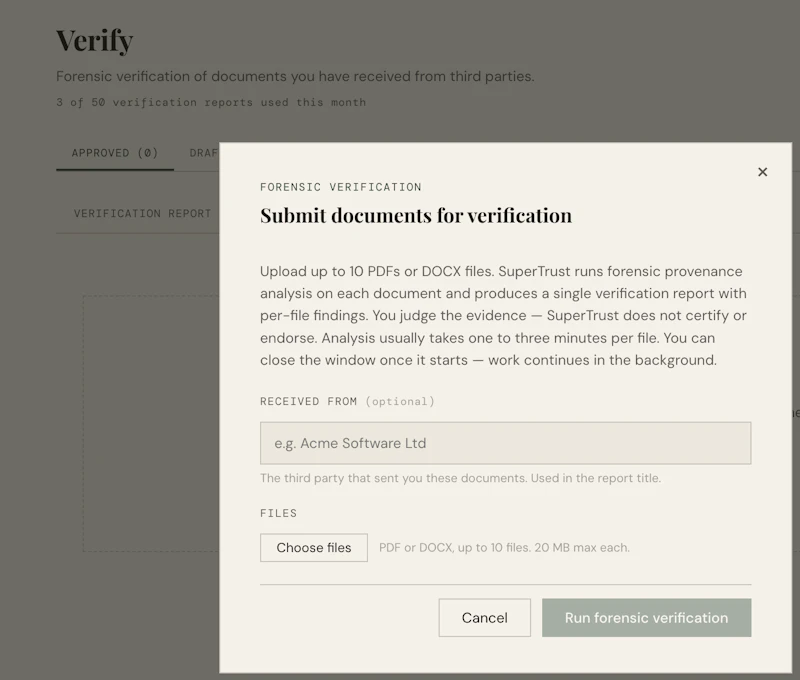 SuperTrust screenshot 2