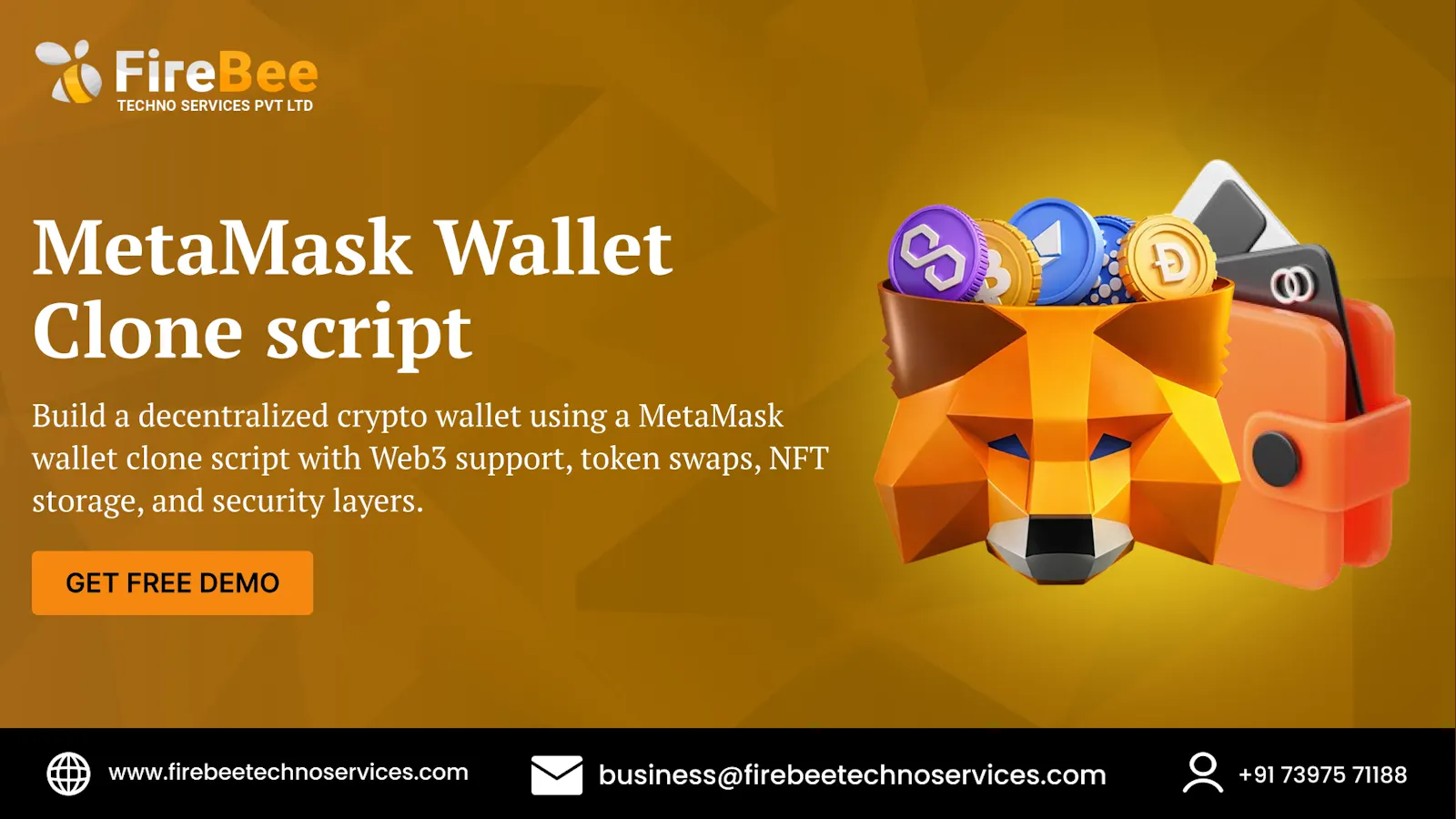  MetaMask Wallet Clone screenshot 1