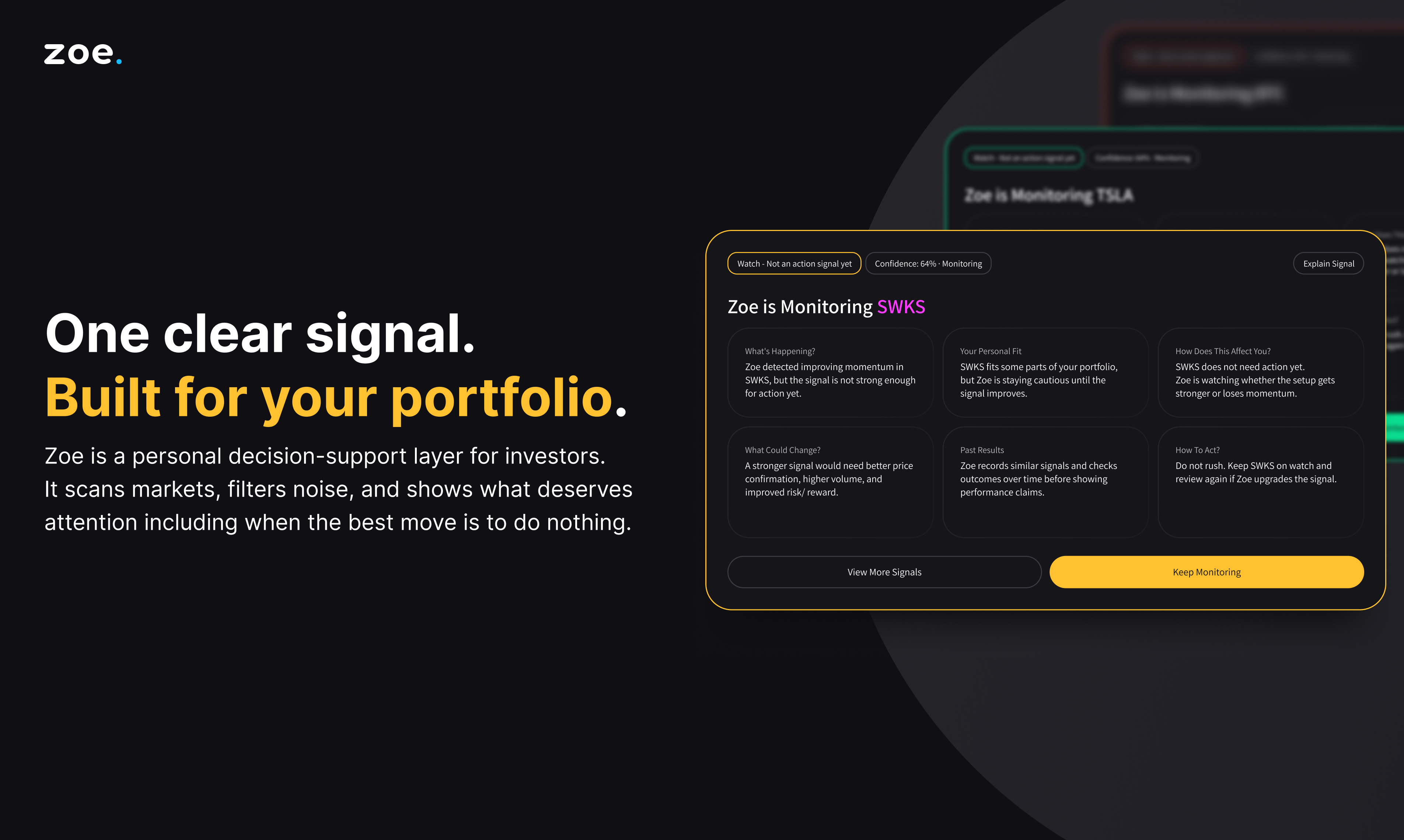Zoe Intelligence Platform gallery image
