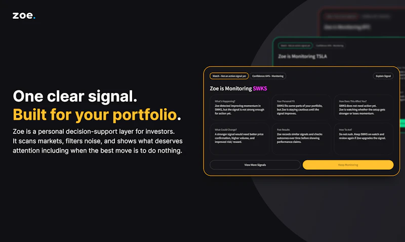 Zoe Intelligence Platform screenshot 1