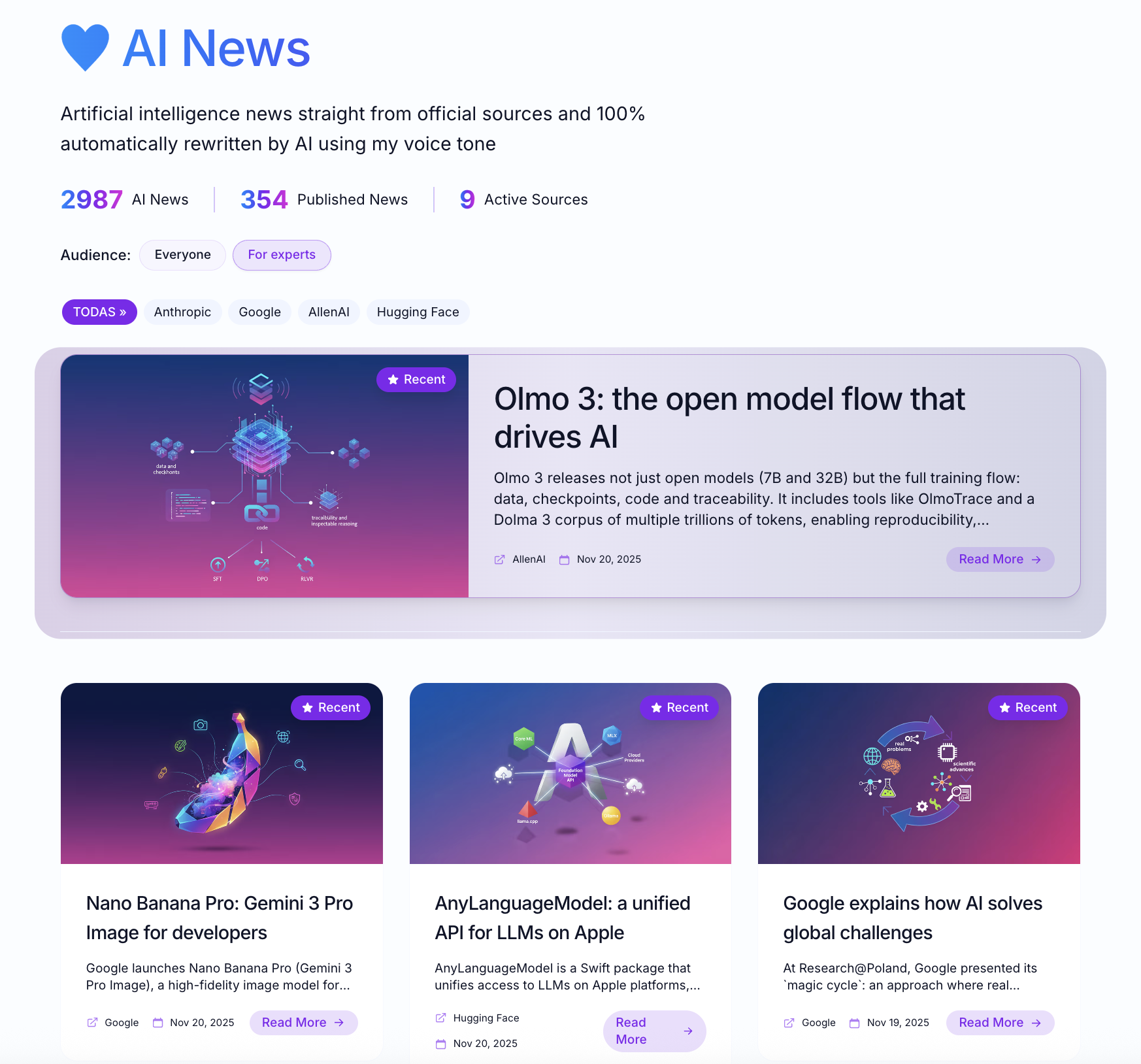 Keryc: AI News gallery image