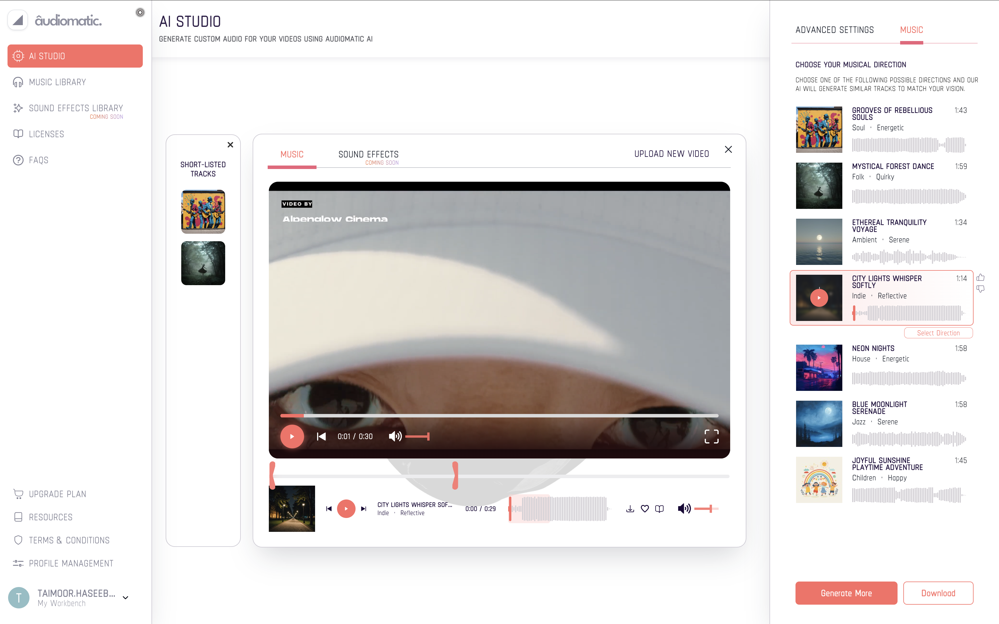 audiomatic.io gallery image