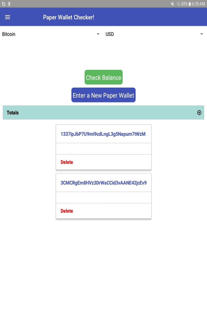 Paper Wallets Checker gallery image