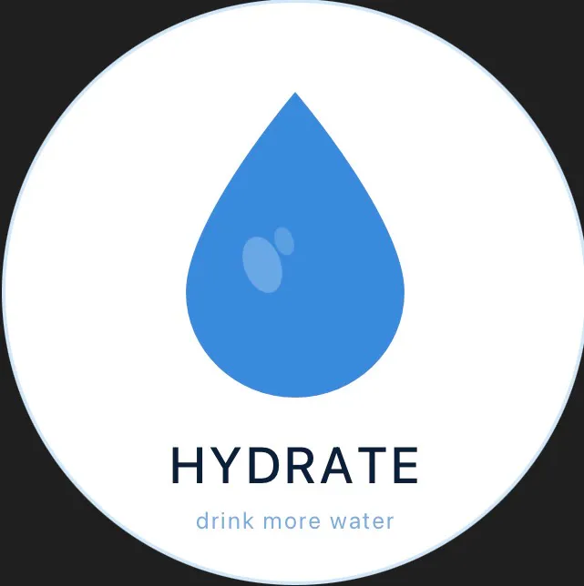 Hydrate App product banner