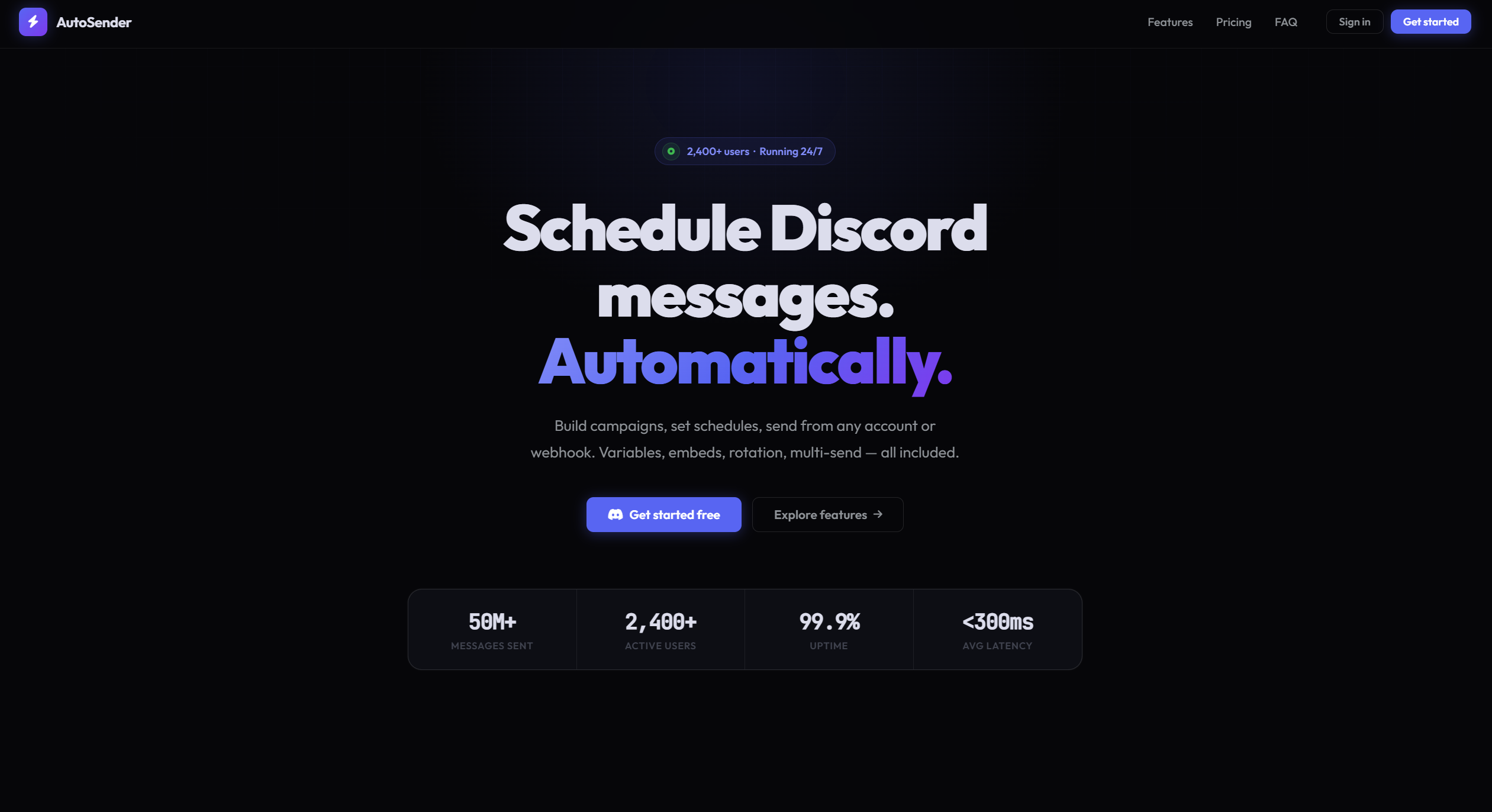 AutoSender gallery image