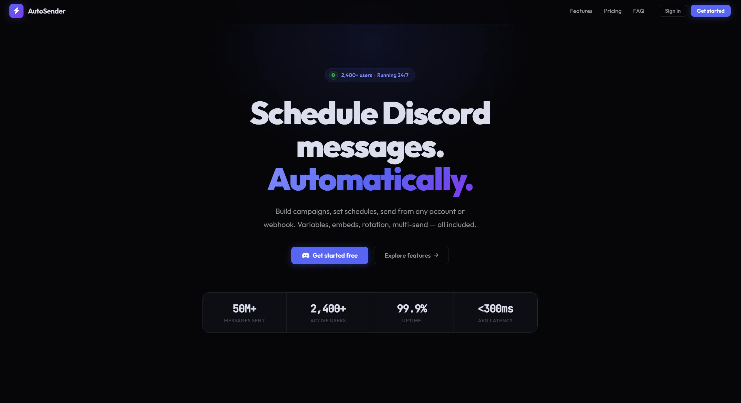 Banner del producto AutoSender