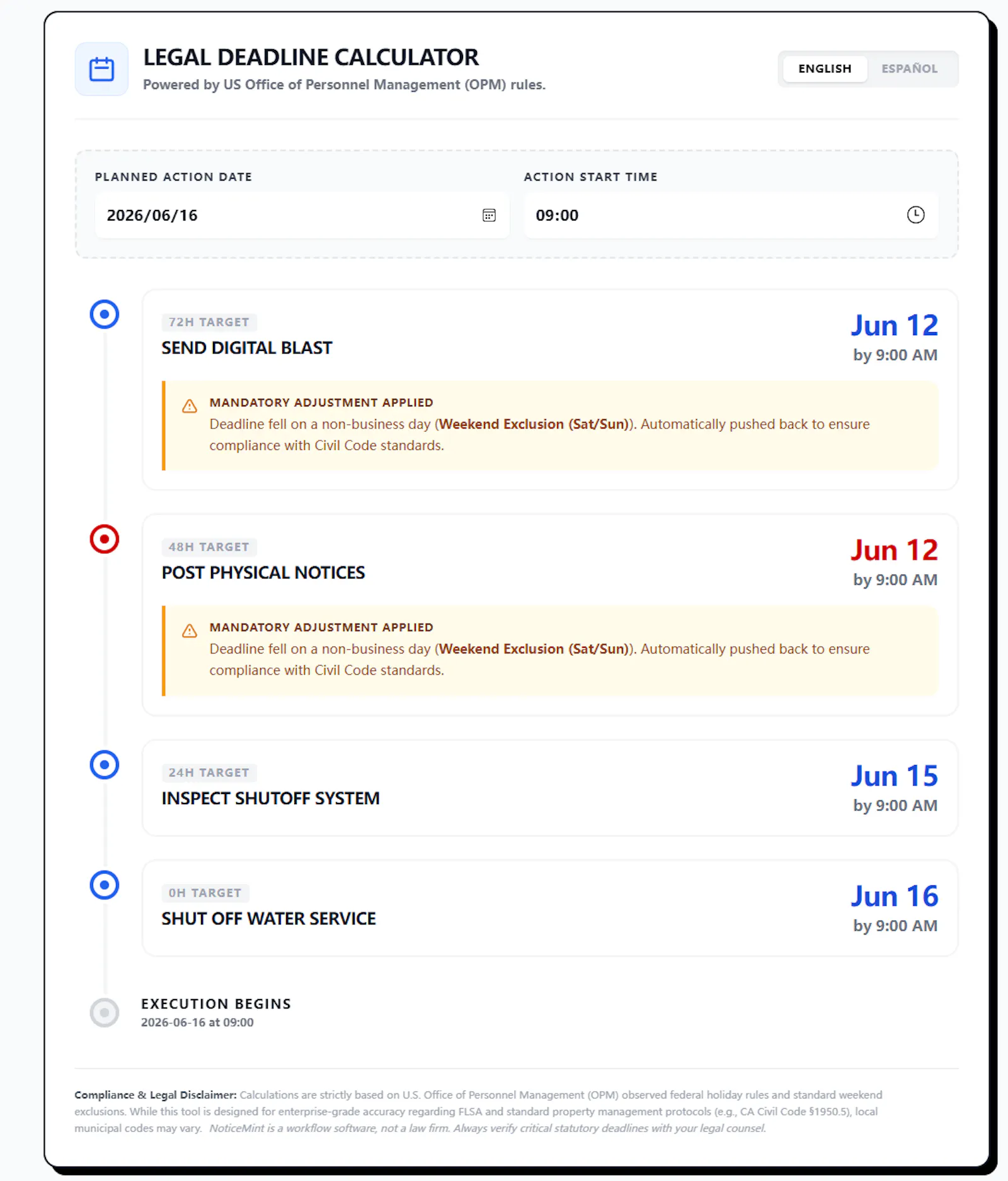 NoticeMint screenshot 2