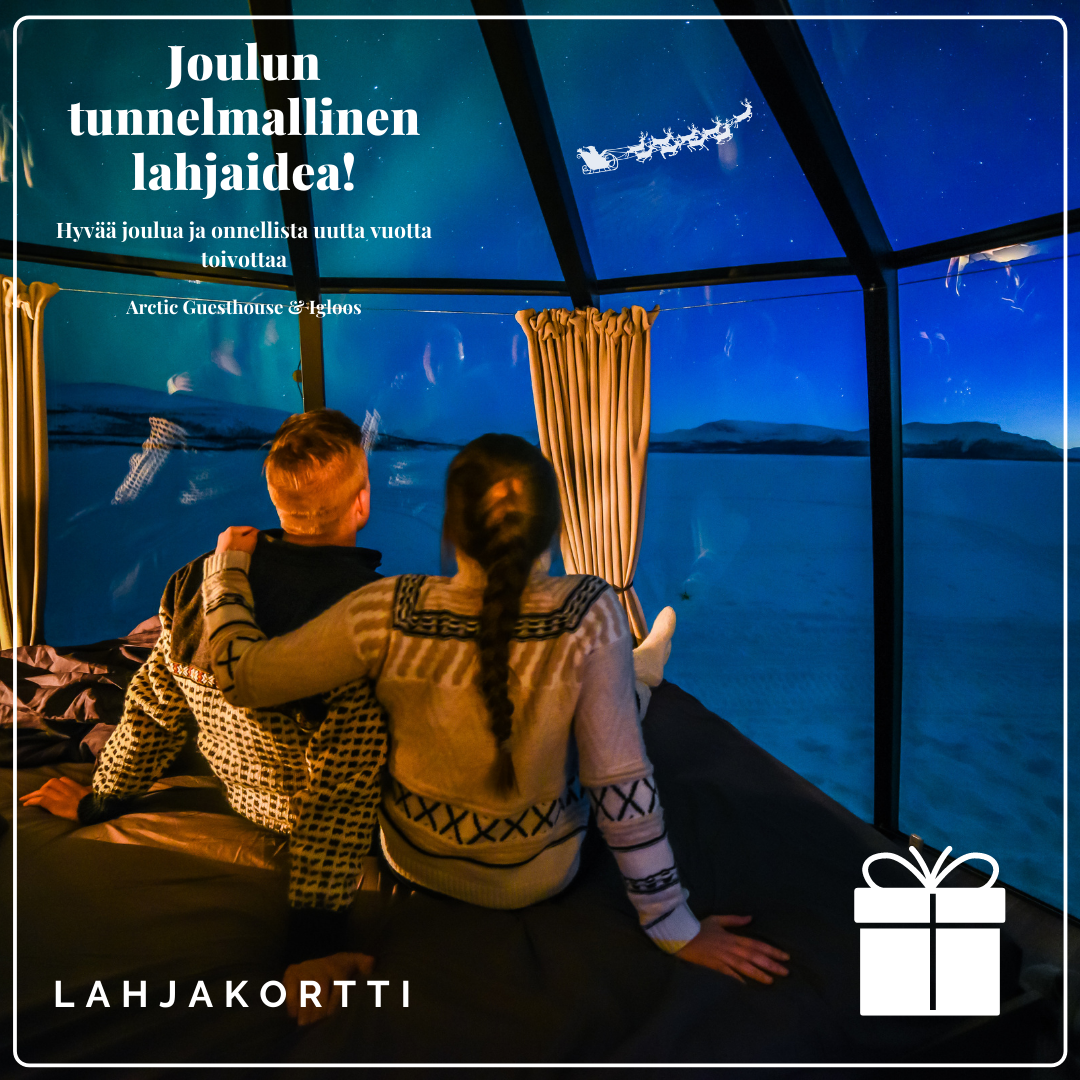 AuroraHut glass igloo gift card