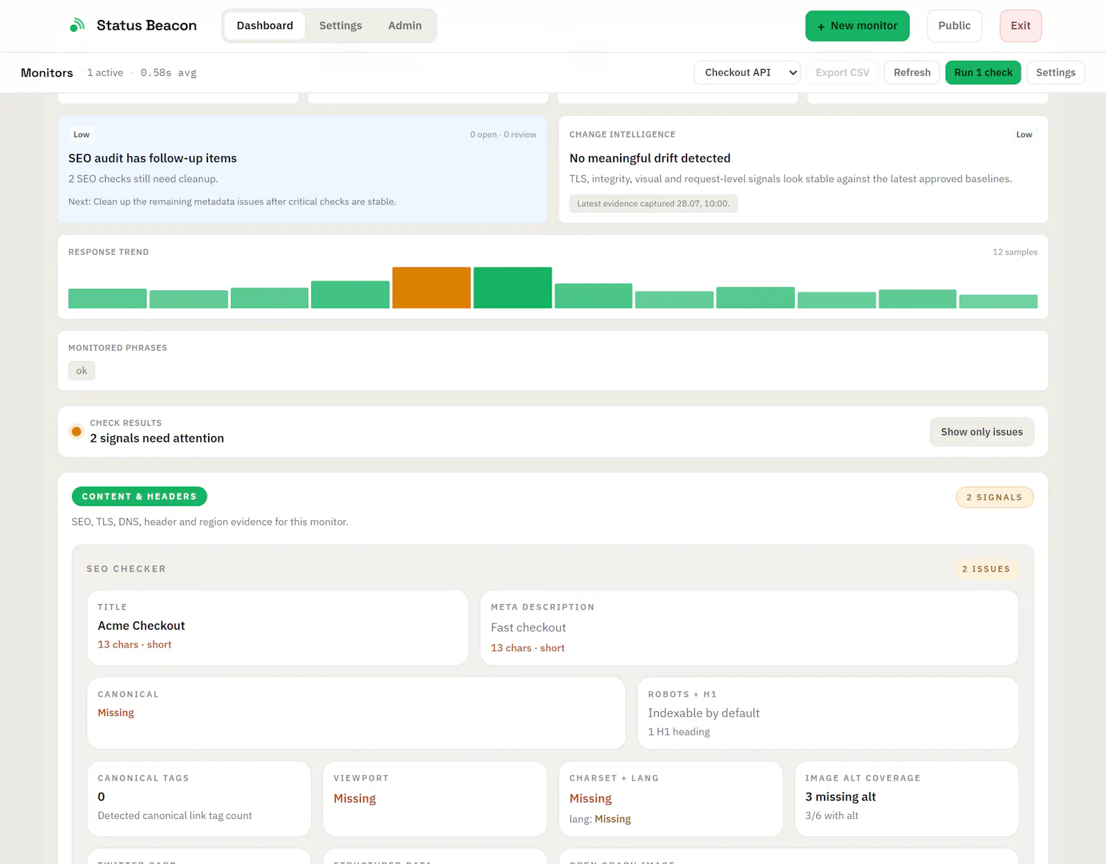 Status Beacon screenshot 5