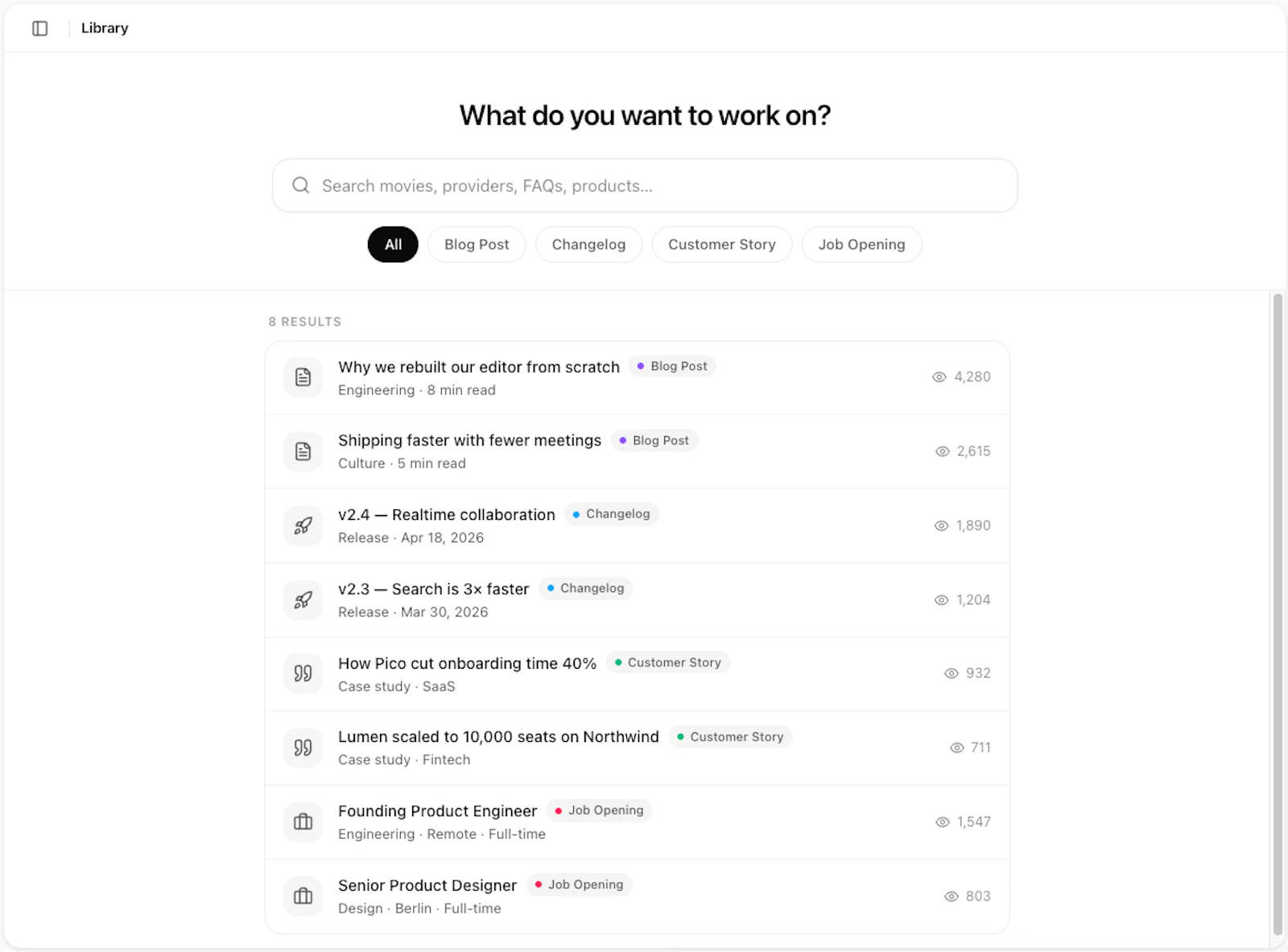 Inhalt screenshot 1