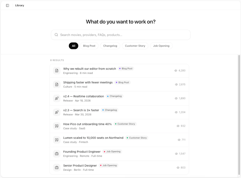 Inhalt screenshot 1
