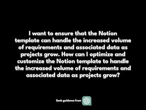 ChatGPT for Requirements Management gallery image