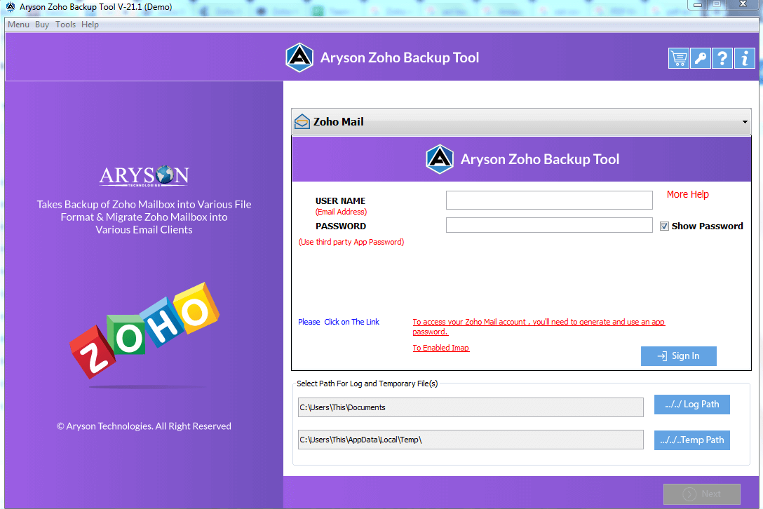 Zoho Mail Converter media 2