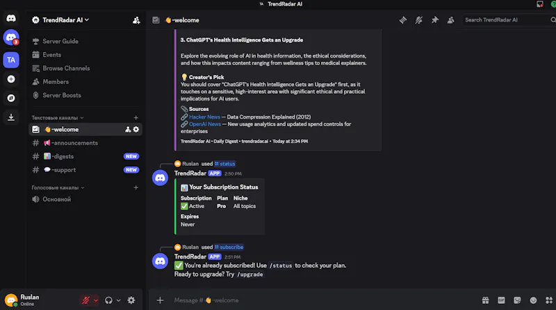 TrendRadar AI screenshot 3
