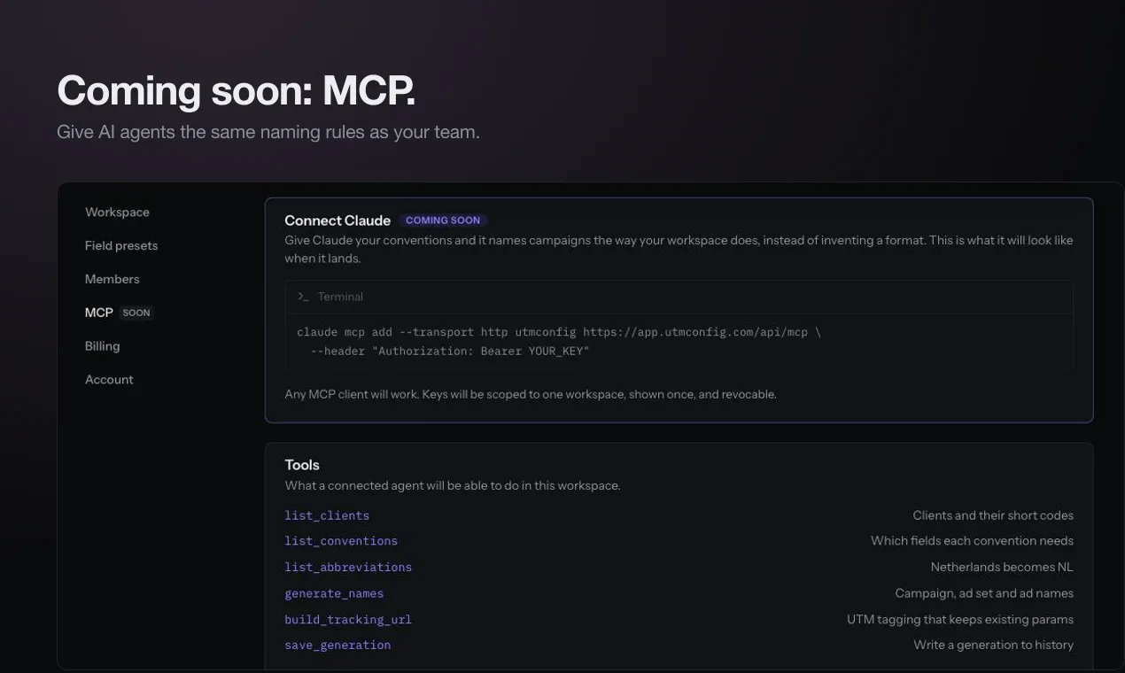 UTMConfig gallery image