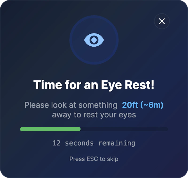 Eye-Rest screenshot 1