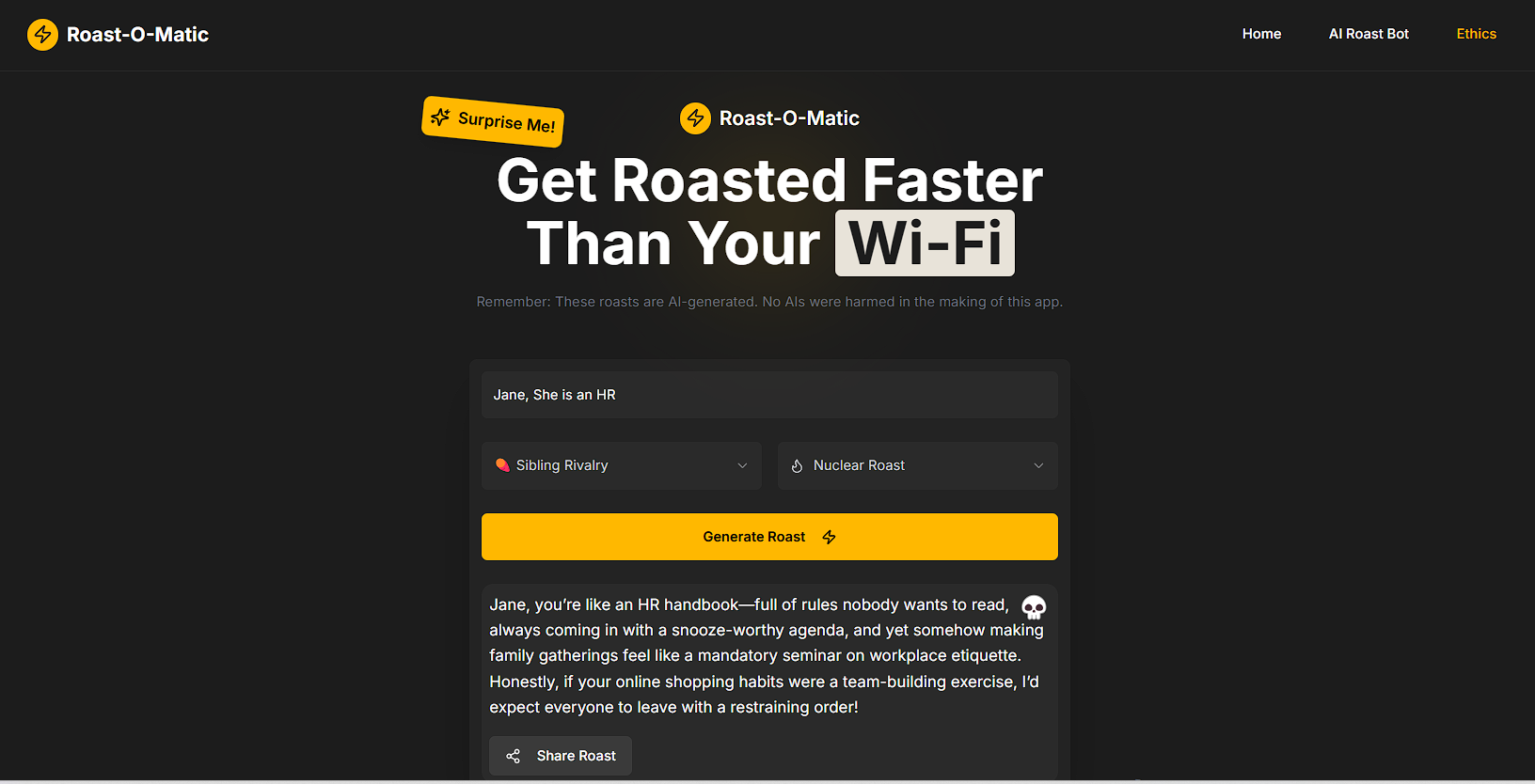 Geroosterd - Roast-O-Matic |word sneller geroosterd dan je wifi media 3