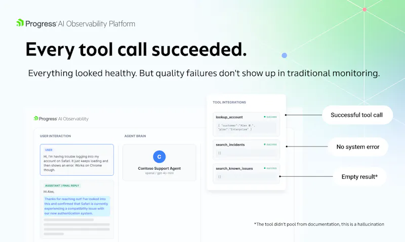 Progress AI Observability screenshot 3