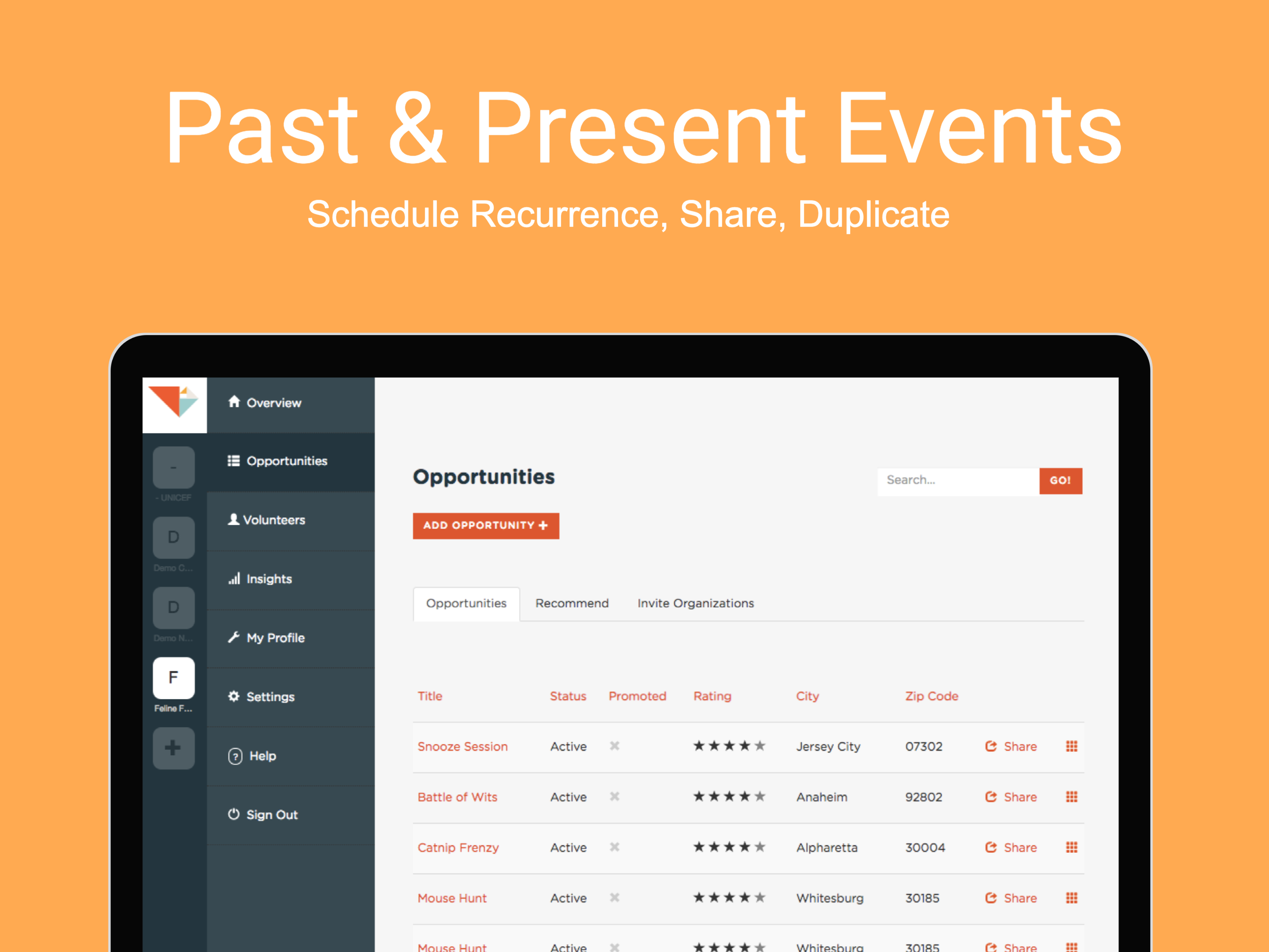 Golden Volunteer Organizer gallery image