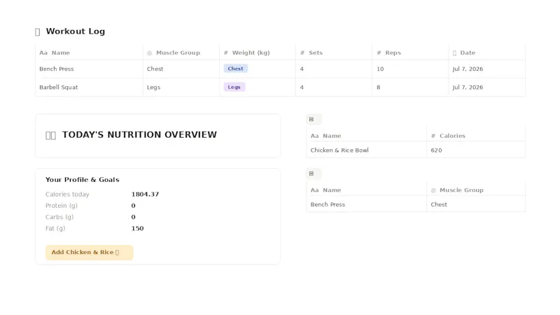 Nova AIPowered Fitness Nutrition Tracker screenshot 4