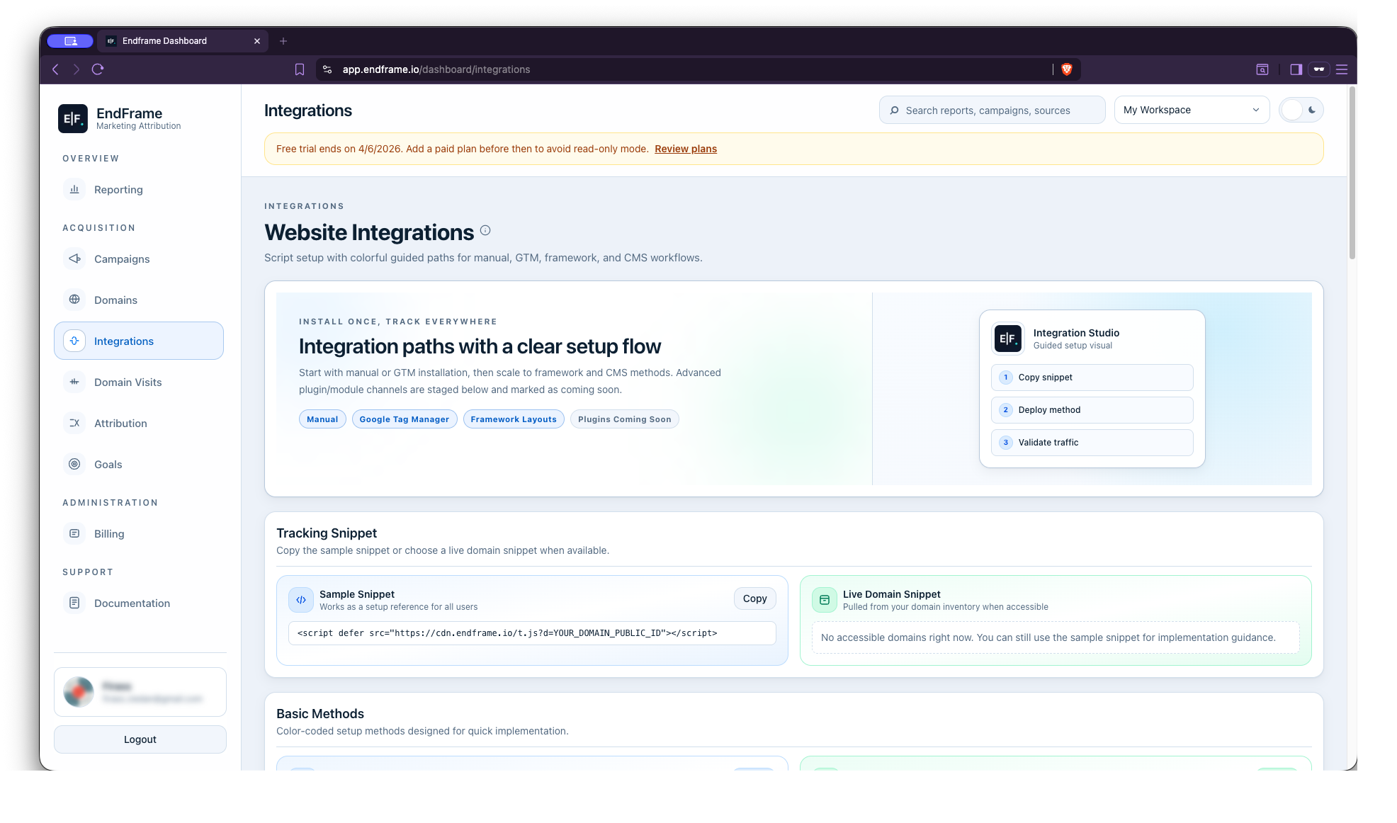 EndFrame gallery image