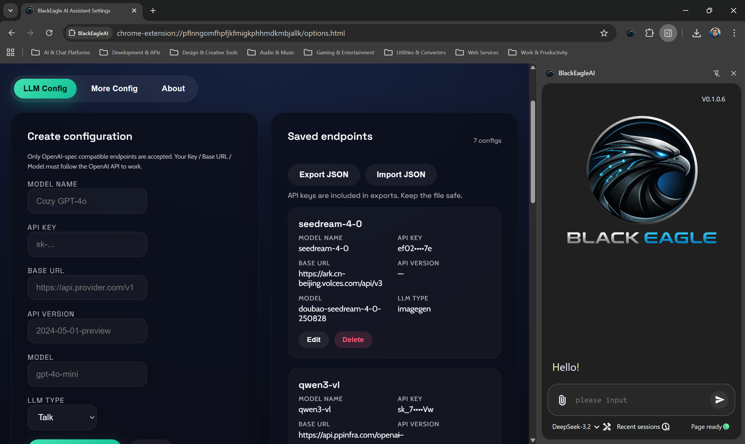 BlackEagle AI Agent Matrix gallery image