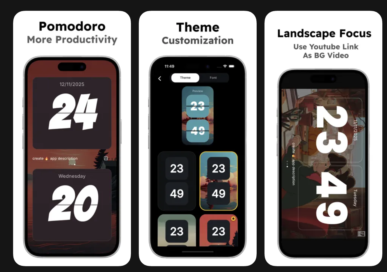 Pomodoro Timer - FocusOn gallery image