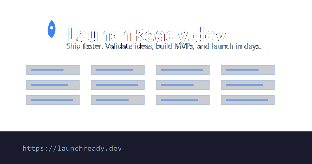 LaunchReady.dev gallery image