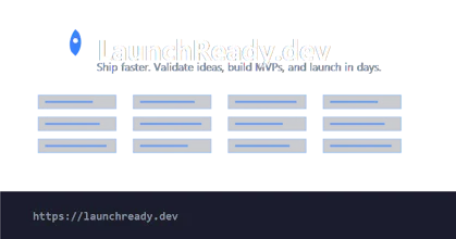 LaunchReady.dev gallery image