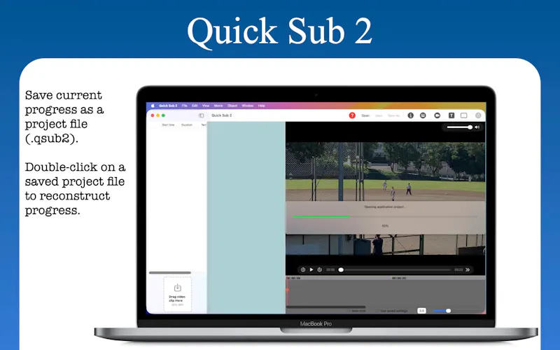 Quick Sub 2: Video Subtitling screenshot 3