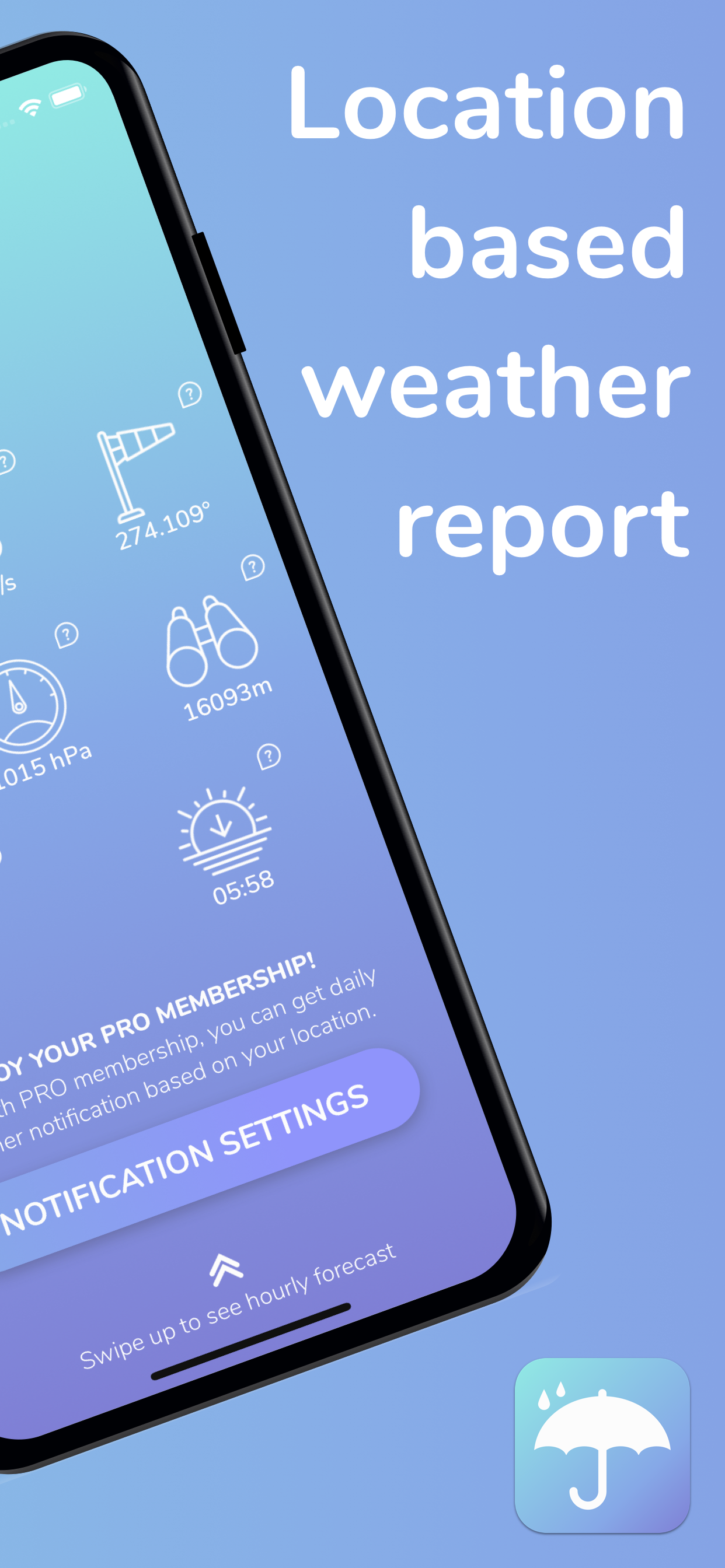 Weather + gallery image