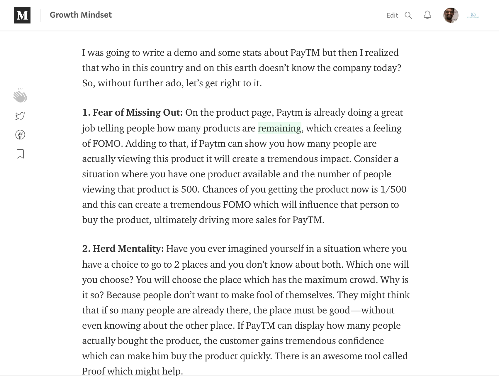 CRO on India's largest e-commerce gallery image