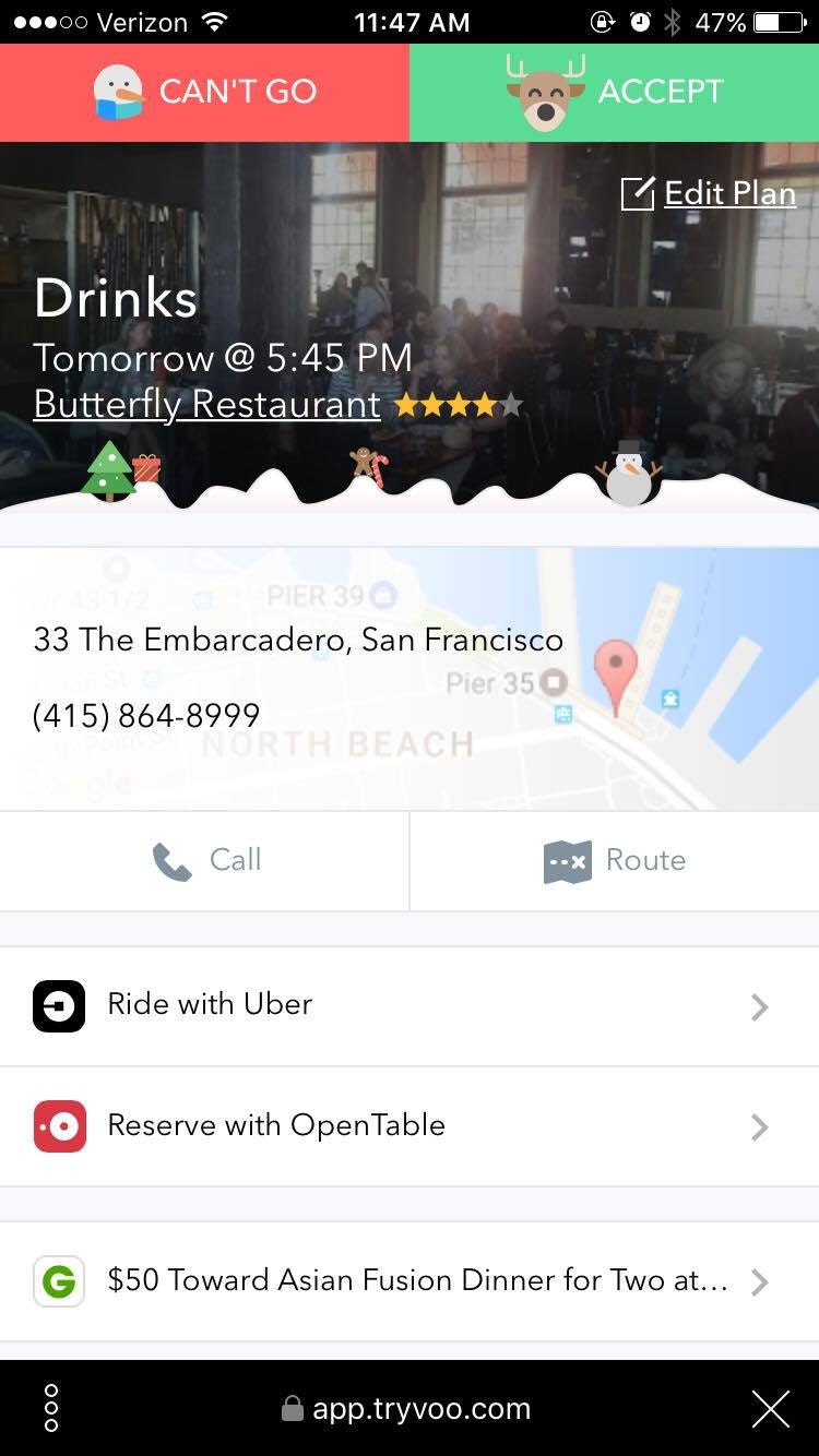 Voo Plan for Kik gallery image