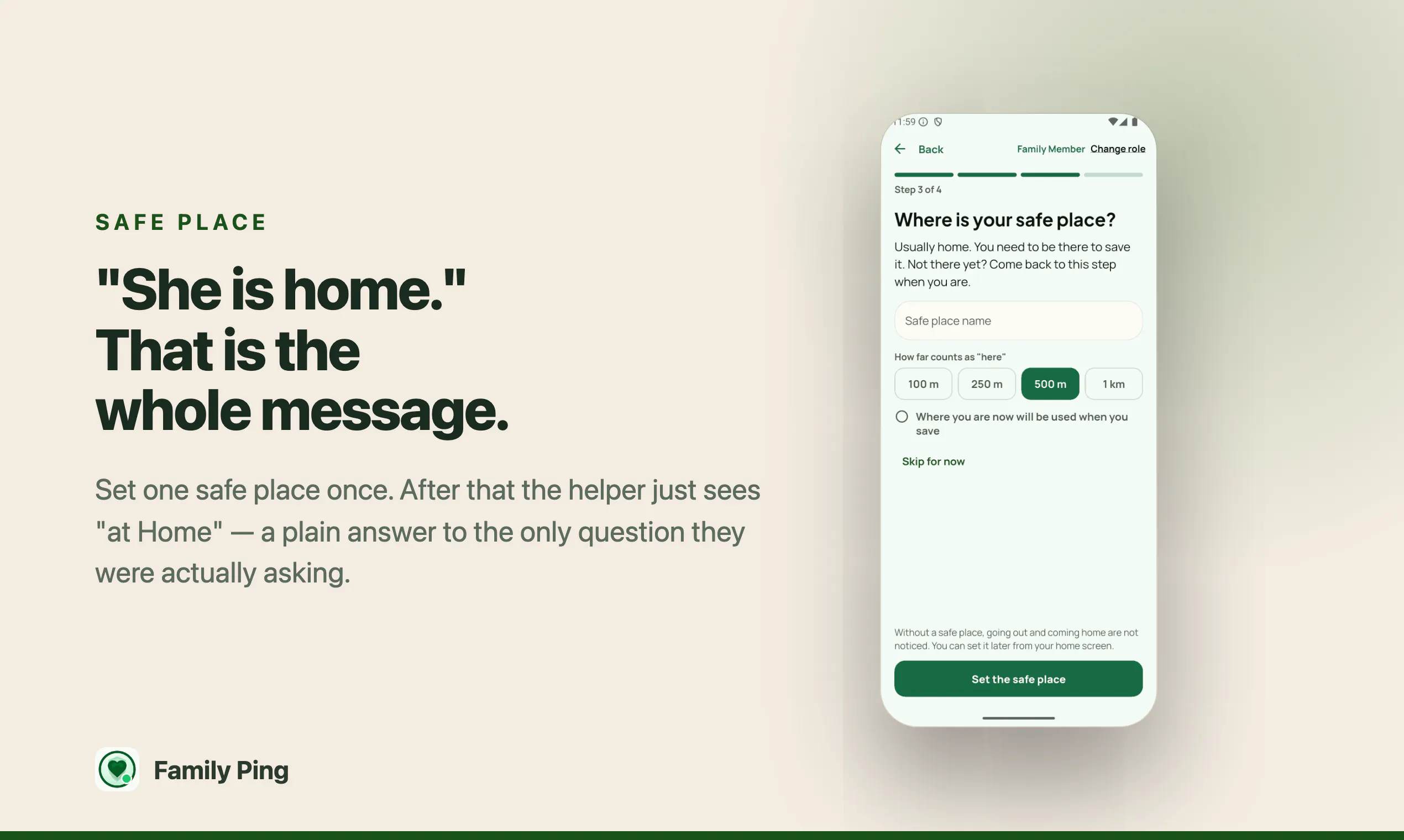 Family Ping — know your family is okay gallery image