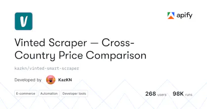 Vinted Smart Scraper gallery image