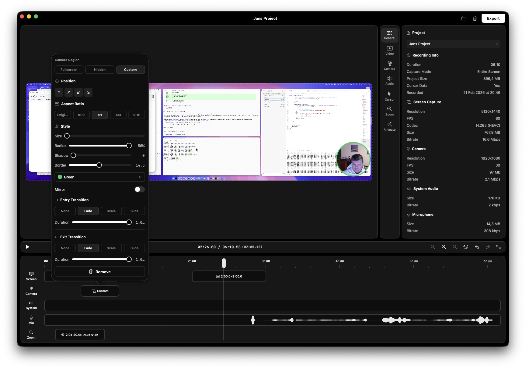 Reframed gallery image