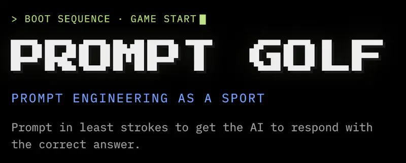Prompt Golf screenshot 5
