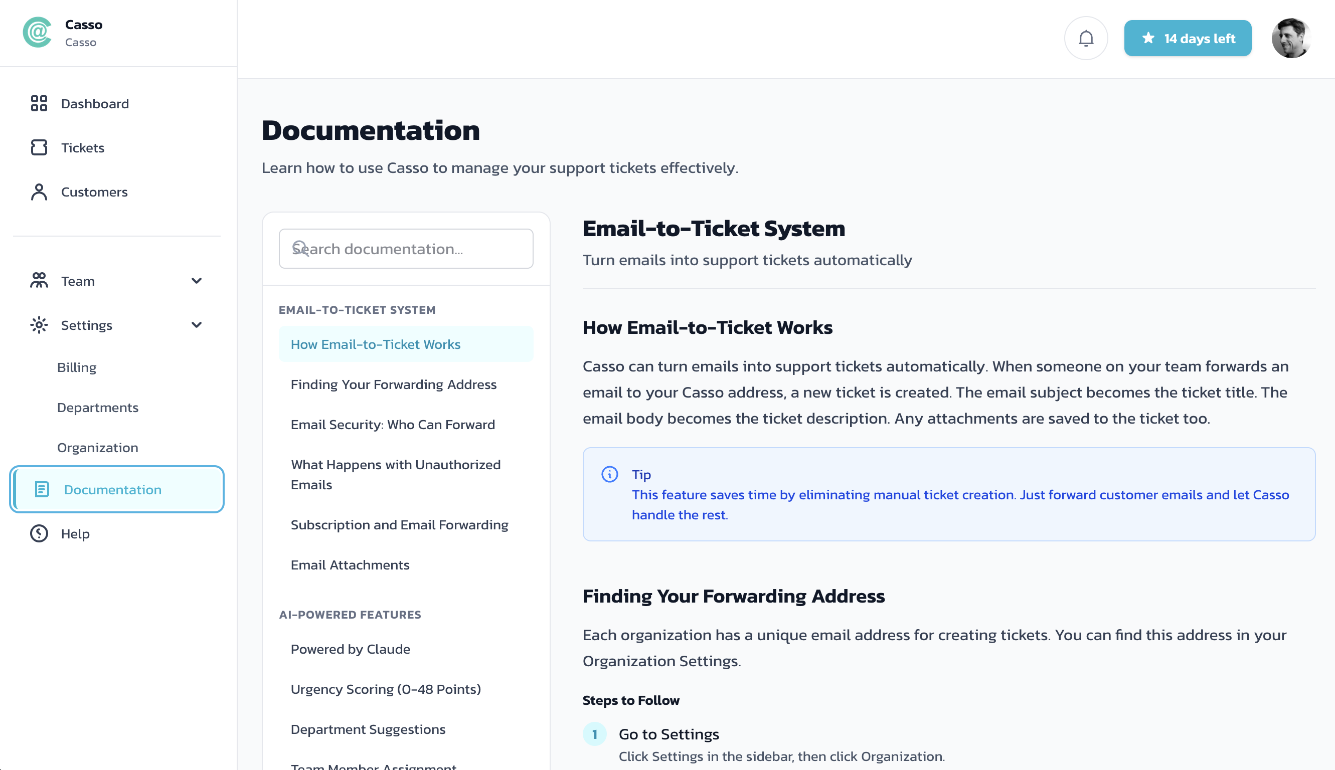 Casso - Screenshot 5 showing product features and functionality
