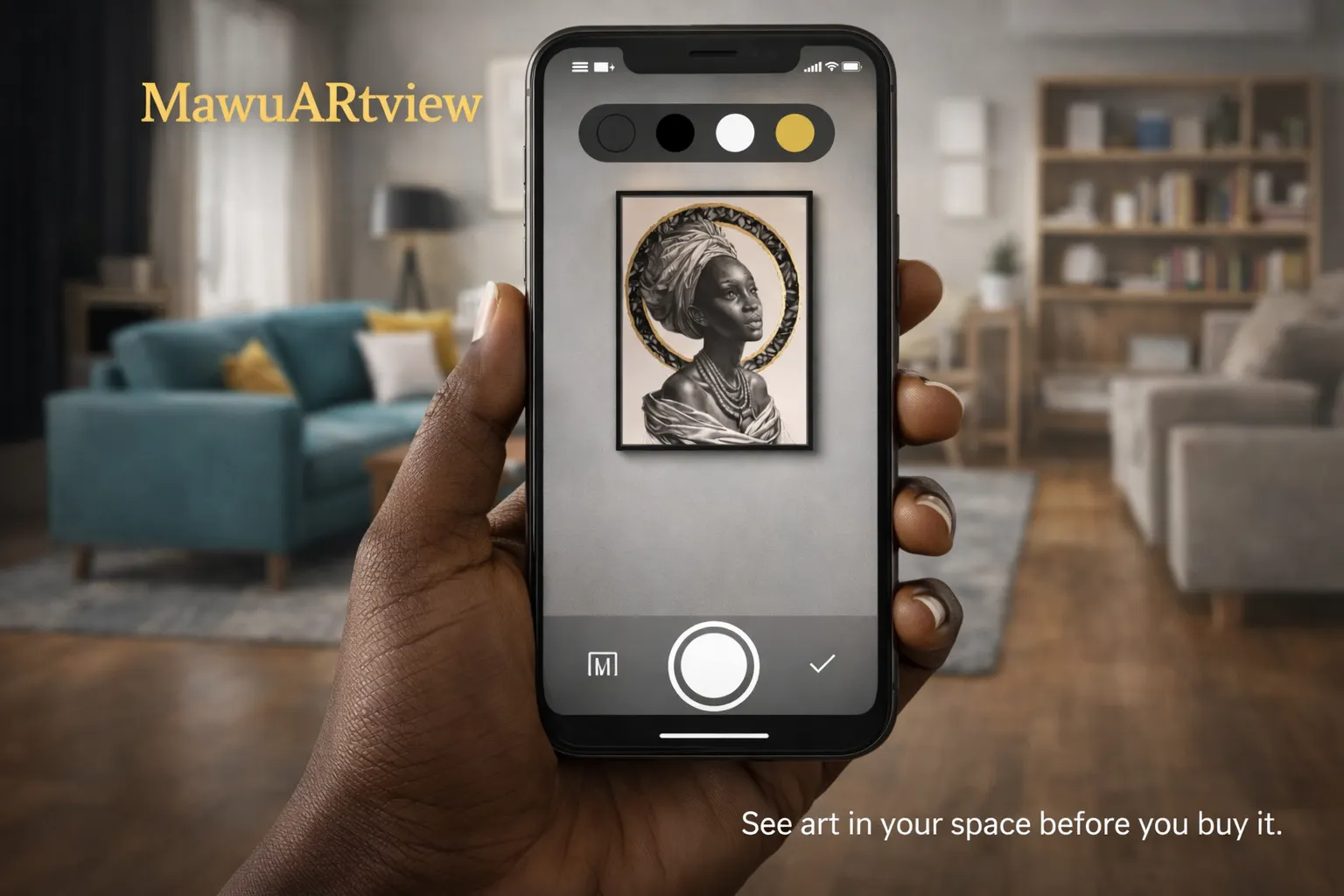 Banner del producto MawuARtview: Art in Your Space