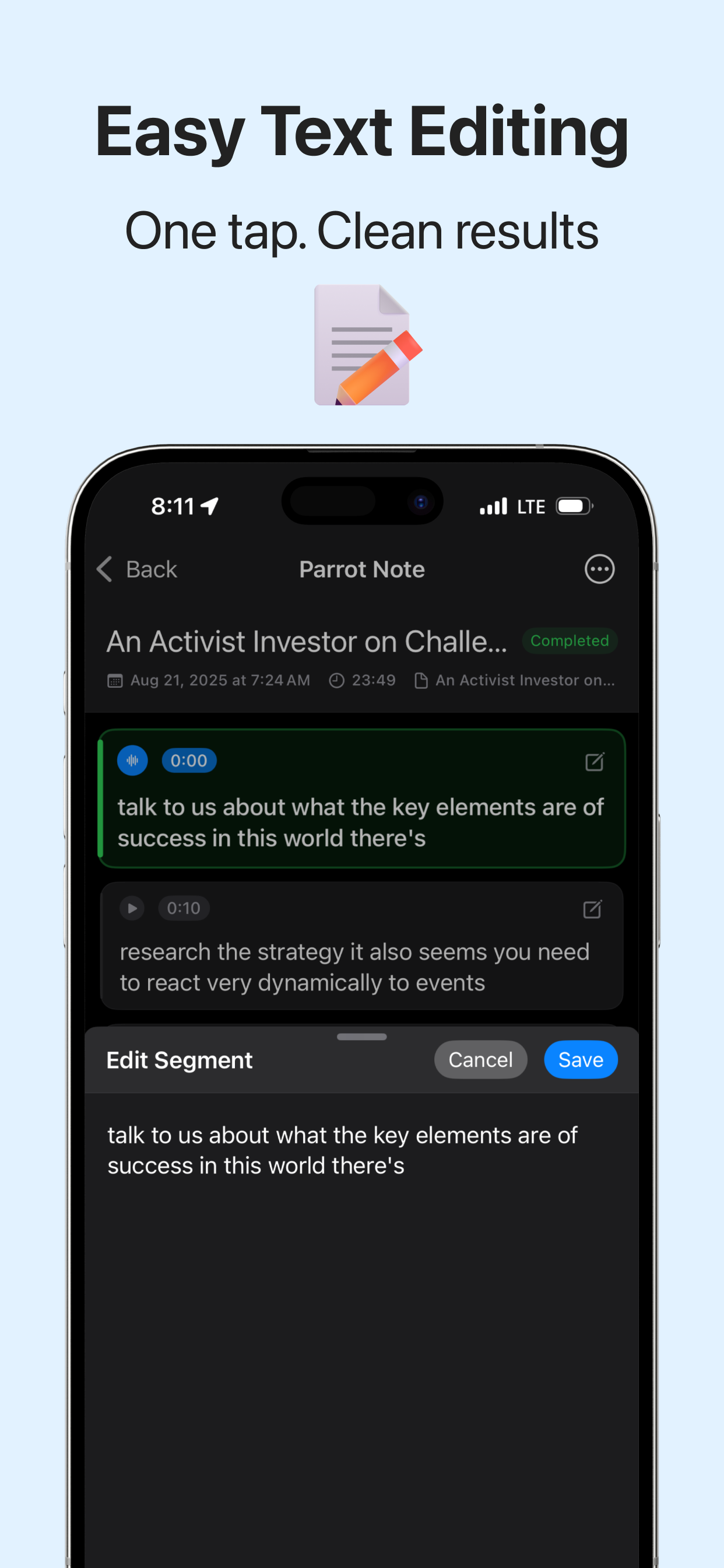 Loro AI Notetaker: Transcribe gallery image