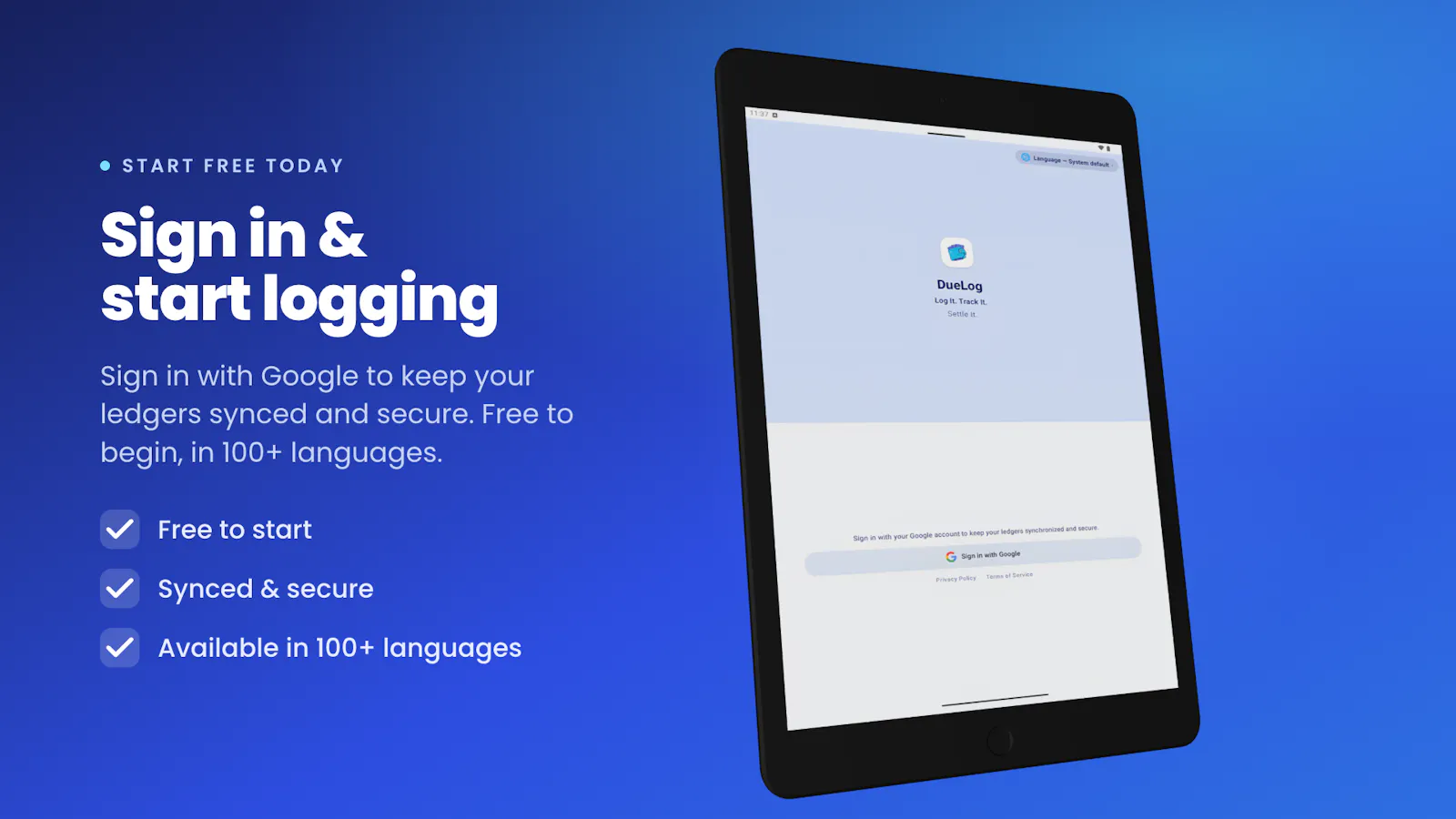 DueLog: Debt & IOU Tracker screenshot 1