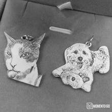Custom Pet Portrait Jewelry Necklace gallery image