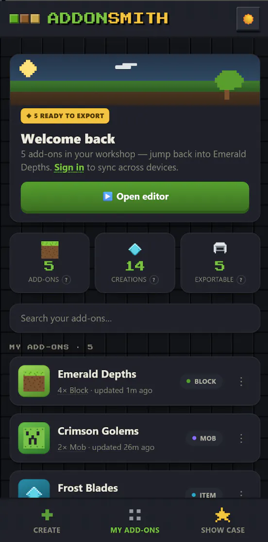 AddonSmith gallery image
