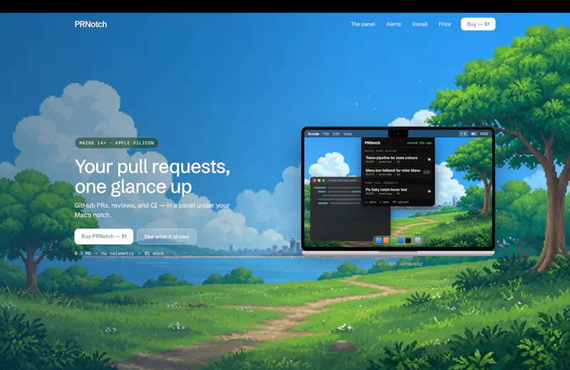 PRNotch screenshot 1