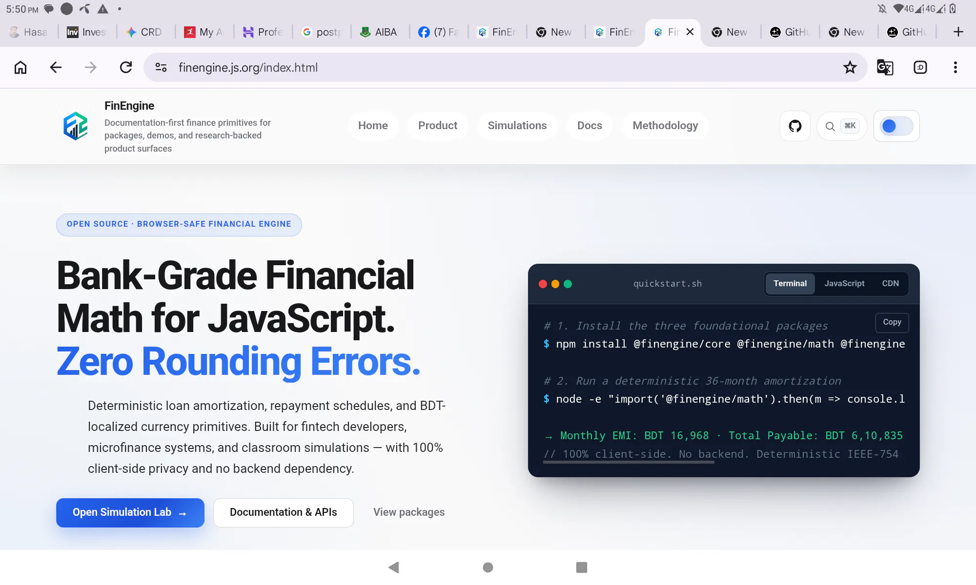 FinEngine gallery image