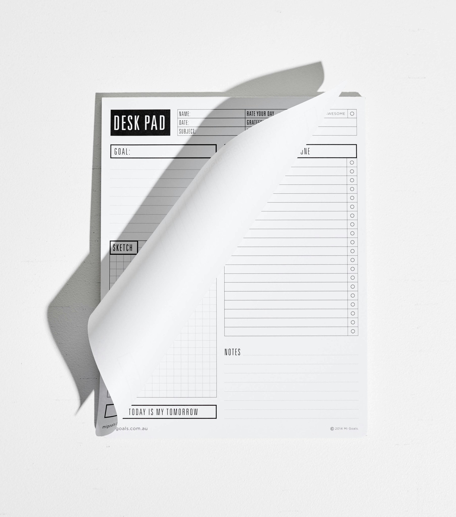 Mi Goals Desk Pads gallery image