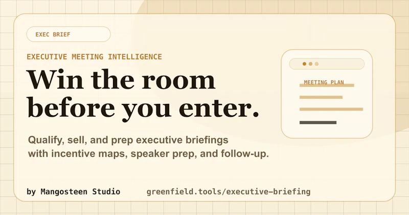 Executive Briefing screenshot 1