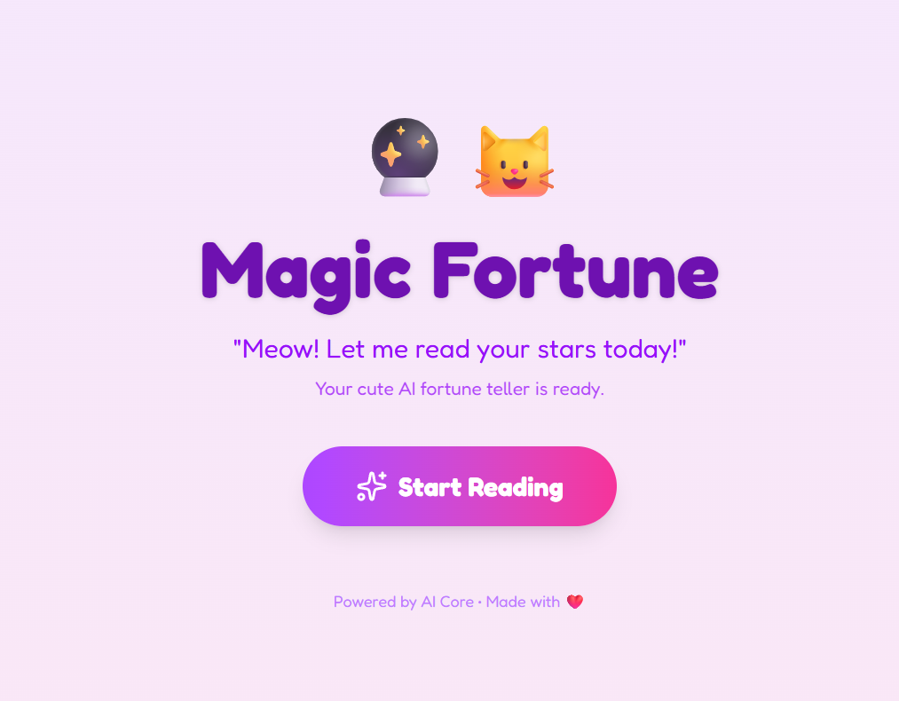 Magic Fortune Cat - Screenshot 2 showing product features and functionality